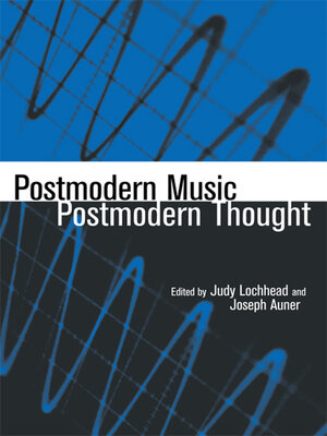 cover image of Postmodern Music/Postmodern Thought